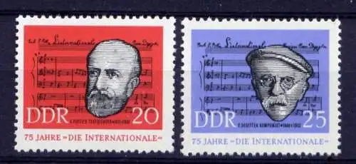 (25296) DDR Nr.966/7              **  postfrisch