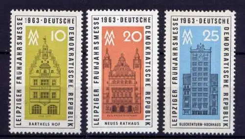 (25282) DDR Nr.947/9             **  postfrisch