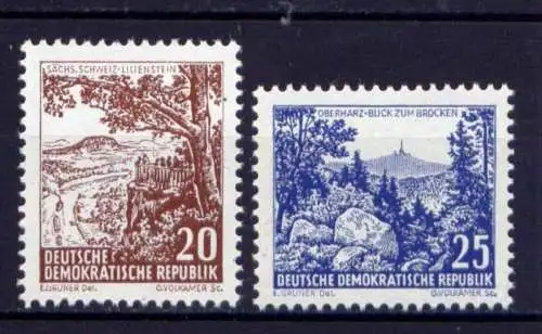 (25162) DDR Nr.815/6           **  postfrisch