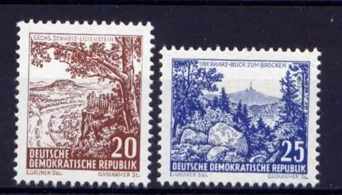 (25161) DDR Nr.815/6           **  postfrisch