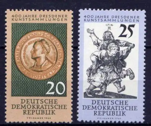 (25140) DDR Nr.791/2           **  postfrisch