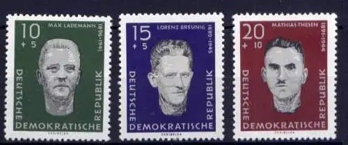 (25115) DDR Nr.765/7           **  postfrisch