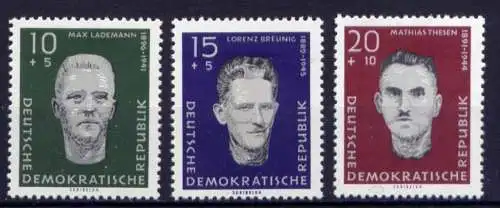 (25113) DDR Nr.765/7           **  postfrisch