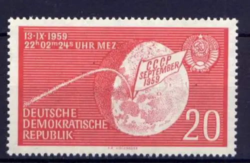 DDR Nr.721           **  MNH       (25084)   ( Jahr: 1959 )
