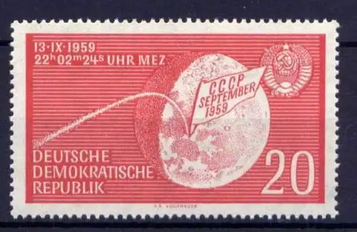 DDR Nr.721           **  MNH       (25083)   ( Jahr: 1959 )