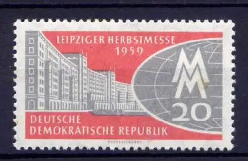 DDR Nr.712           **  MNH       (25074)   ( Jahr: 1959 )