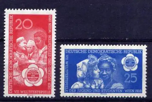 (25070) DDR Nr.705/6           **  postfrisch