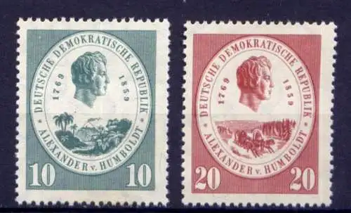 DDR Nr.684/5           **  MNH       (25060)   ( Jahr: 1959 )