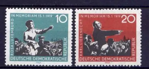 DDR Nr.674/5           **  MNH       (25047)   ( Jahr: 1959 )