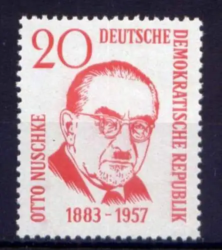 DDR Nr.671           **  MNH       (25044)   ( Jahr: 1958 )