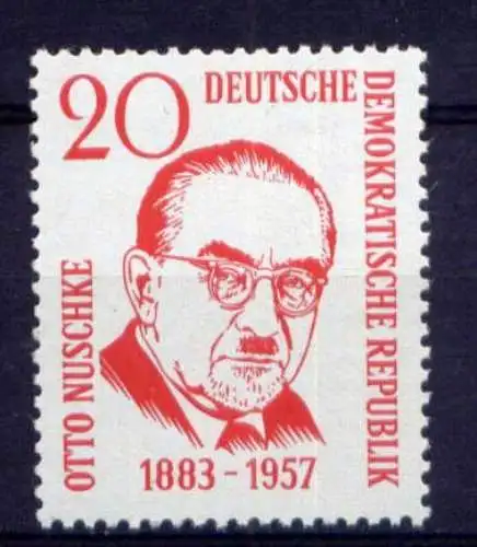 DDR Nr.671           **  MNH       (25040)   ( Jahr: 1958 )
