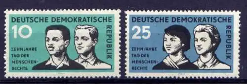(25036) DDR Nr.669/70           **  postfrisch
