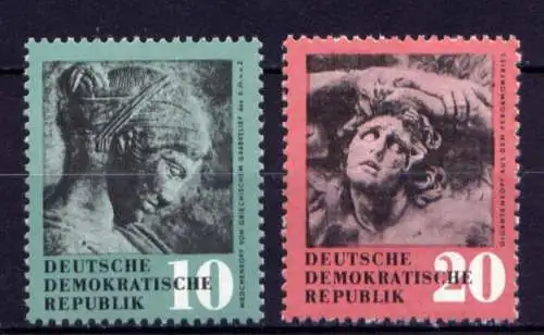 DDR Nr.667/8           **  MNH       (25033)   ( Jahr: 1958 )
