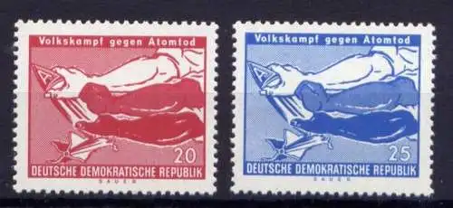 (25020) DDR Nr.655/6           **  postfrisch