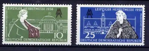 DDR Nr.649/50           **  MNH       (25014)   ( Jahr: 1958 )