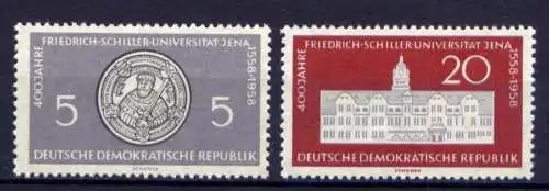 DDR Nr.647/8           **  MNH       (25010)   ( Jahr: 1958 )