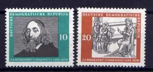 DDR Nr.643/4           **  MNH       (25007)   ( Jahr: 1958 )
