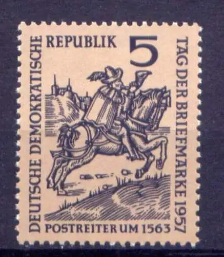 DDR Nr.600             **  MNH       (24966)   ( Jahr: 1957 )