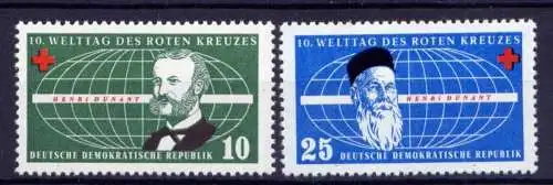 DDR Nr.572/3                **  MNH       (24953)   ( Jahr: 1957 )