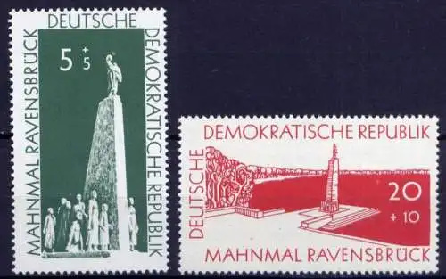 DDR Nr.566/7                **  MNH       (24947)   ( Jahr: 1957 )