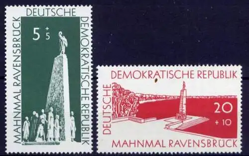 DDR Nr.566/7                **  MNH       (24946)   ( Jahr: 1957 )