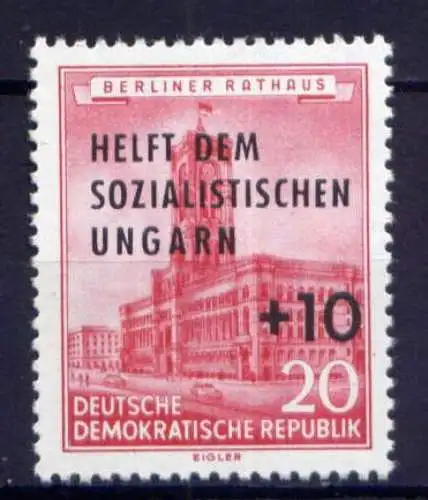 DDR Nr.557                  **  MNH       (24937)   ( Jahr: 1956 )