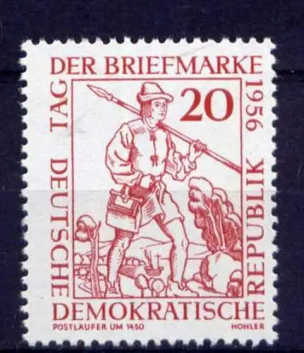 DDR Nr.544                  **  MNH       (24933)   ( Jahr: 1956 )