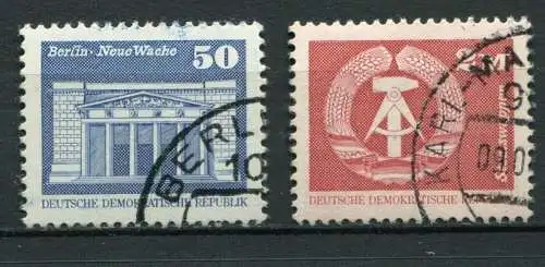 (24877) DDR Nr.2549/50                    O  gestempelt