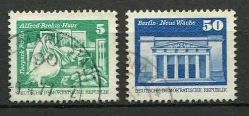 DDR Nr.1947/8                      O  used       (24851) ( Jahr 1974 )