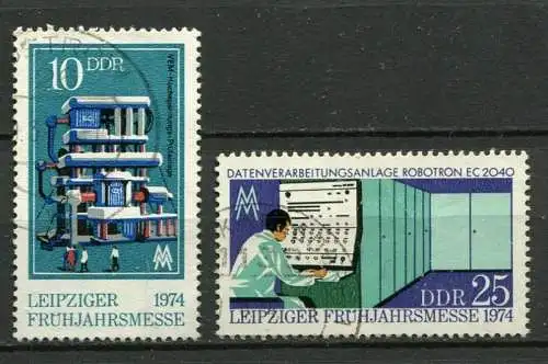 DDR Nr.1931/2                      O  used       (24848) ( Jahr 1974 )