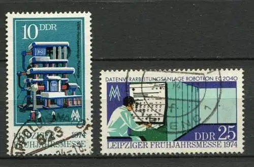 (24847) DDR Nr.1931/2                      O  gestempelt