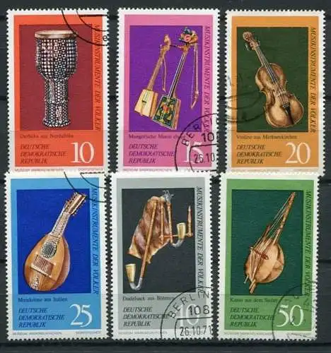 (24836) DDR Nr.1708/13                      O  gestempelt