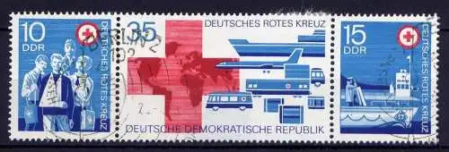 (24459) DDR Nr.1789/91 Streifen                     O  gestempelt