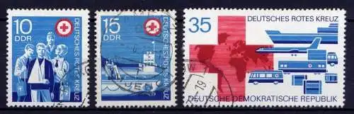 DDR Nr.1789/91                      O  used       (24458) ( Jahr 1972 )