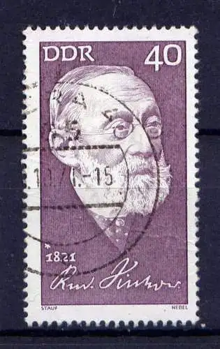 DDR Nr.1707                     O  used       (24438) ( Jahr 1971 )