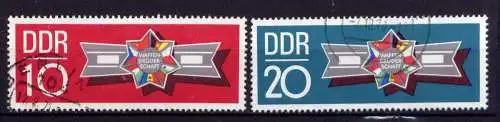 (24415) DDR Nr.1615/6                     O  gestempelt