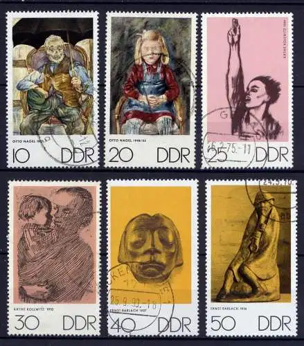 (24411) DDR Nr.1607/12                     O  gestempelt