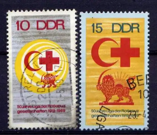 (24357) DDR Nr.1466/7                     O  gestempelt