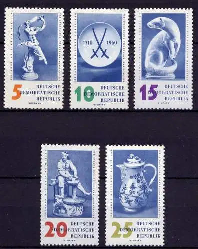 DDR Nr.774/8                      **  MNH       (24797) ( Jahr 1960 )