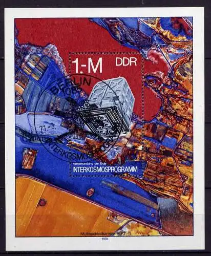 (24777) DDR Nr.2313, Block 52                      O  gestempelt