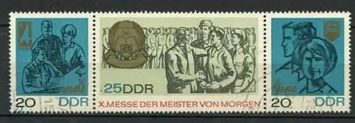 (24315) DDR Nr.1320/2  Streifen                   O  gestempelt