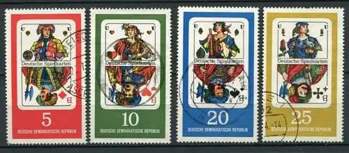 (24308) DDR Nr.1298/1301                     O  gestempelt