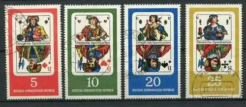 (24307) DDR Nr.1298/1301                     O  gestempelt