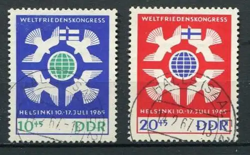 (24266B) DDR Nr.1122/3                     O  gestempelt