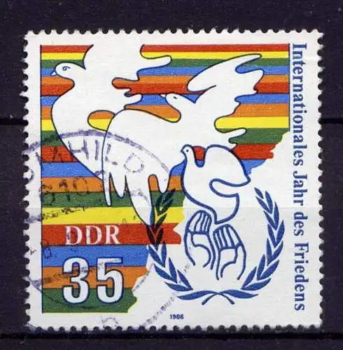 DDR Nr.3036                     O  used       (24684) ( Jahr: 1986 )