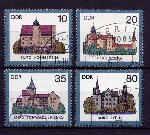 DDR Nr.2976/9                     O  used       (24673) ( Jahr: 1985 )