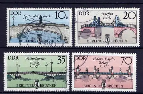DDR Nr.2972/5                     O  used       (24672) ( Jahr: 1985 )