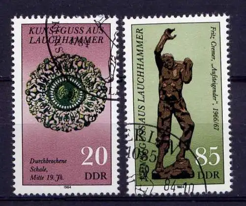 DDR Nr.2874/5                   O  used       (24645)   ( Jahr: 1984 )