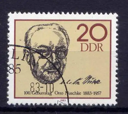DDR Nr.2774                  O  used       (24622)   ( Jahr: 1983 )