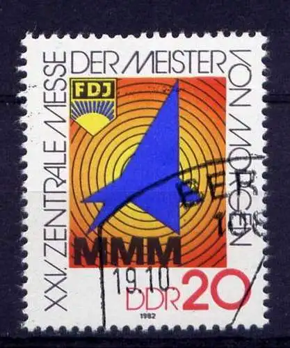 DDR Nr.2750                  O  used       (24617)   ( Jahr: 1982 )